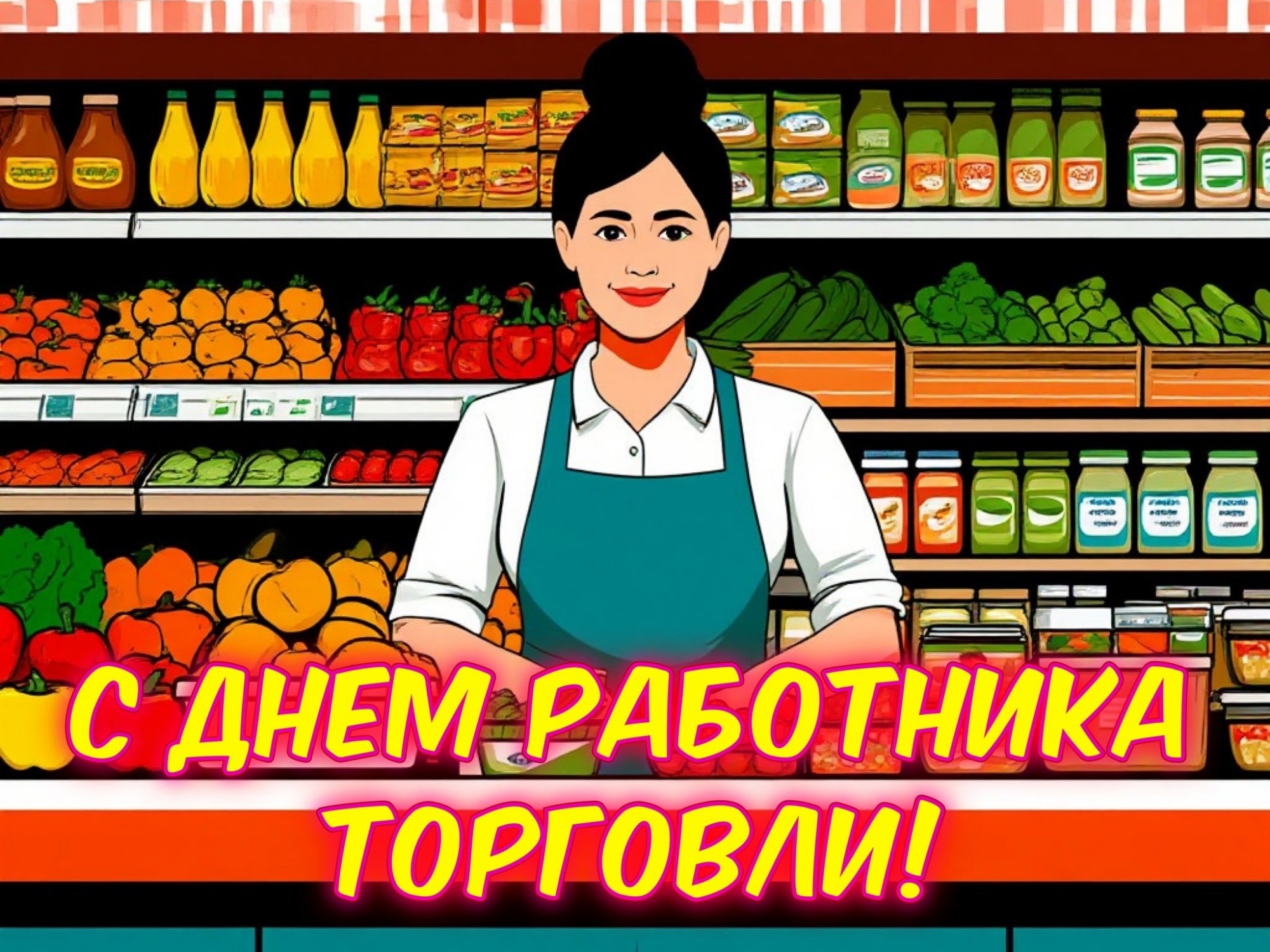25 июля День работников торговли..